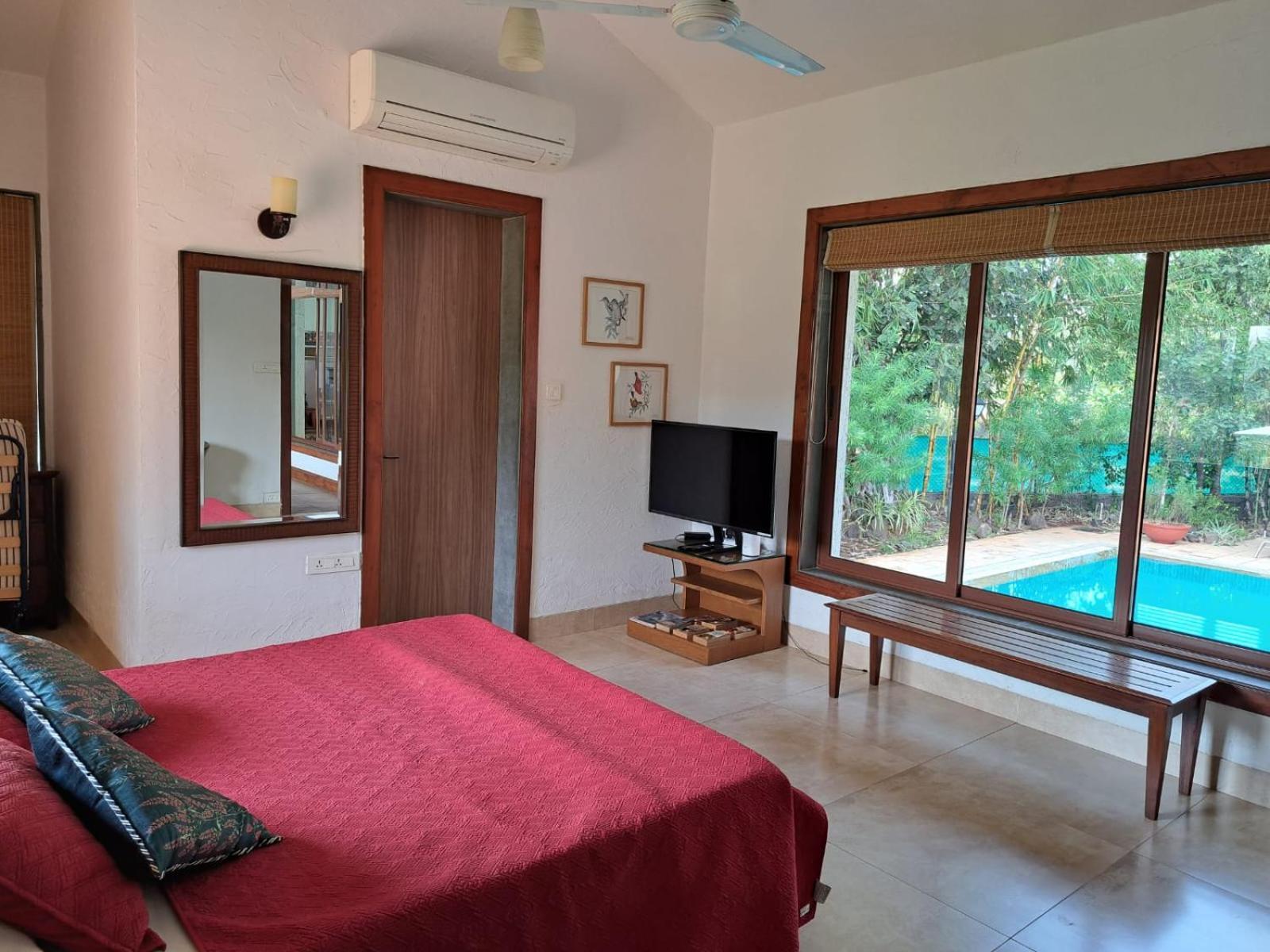 Willa Casa Blanca 3Bhk W/Pool Near Mandwa, Alibaug Alībāg Zewnętrze zdjęcie