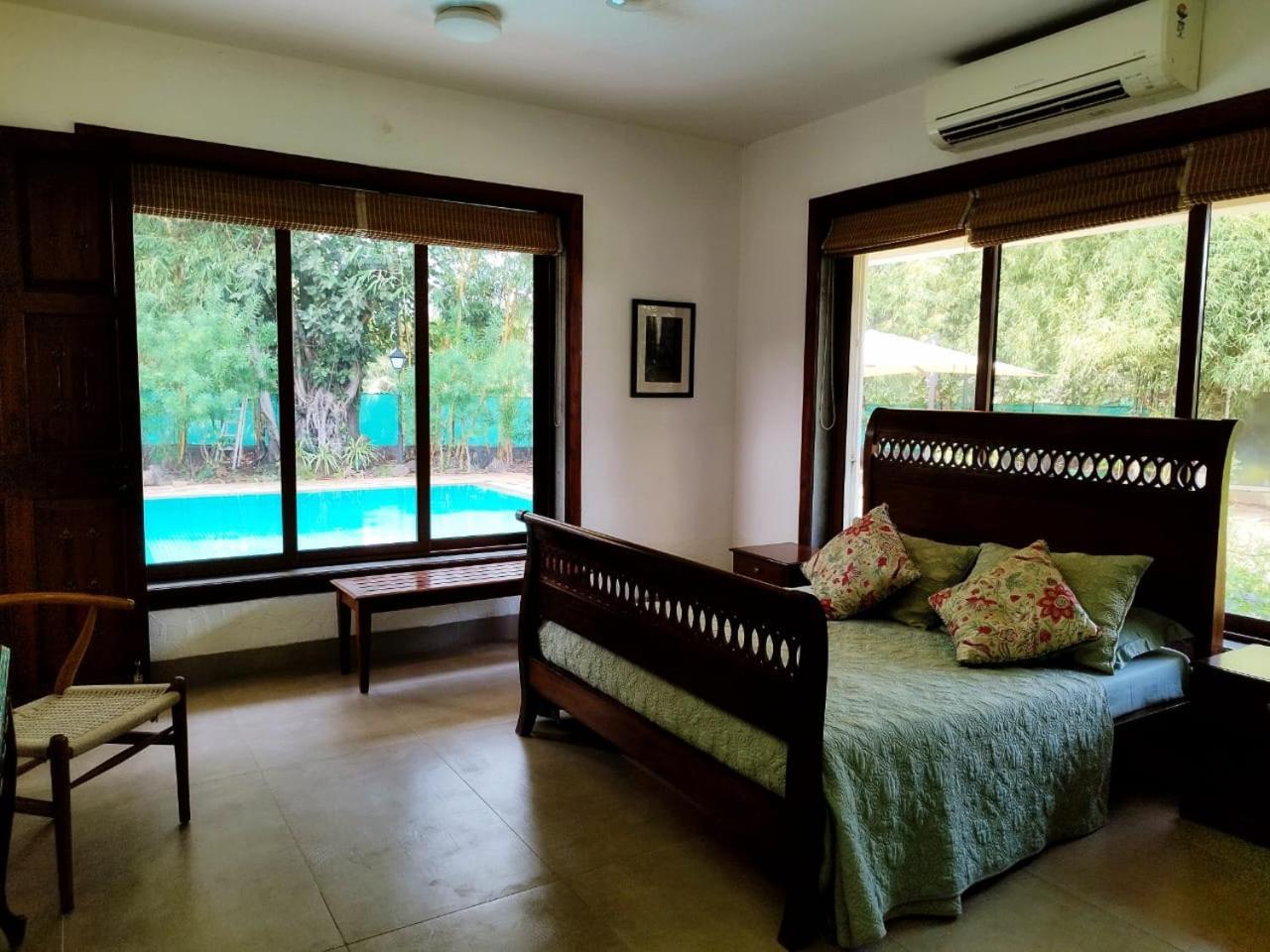 Willa Casa Blanca 3Bhk W/Pool Near Mandwa, Alibaug Alībāg Zewnętrze zdjęcie