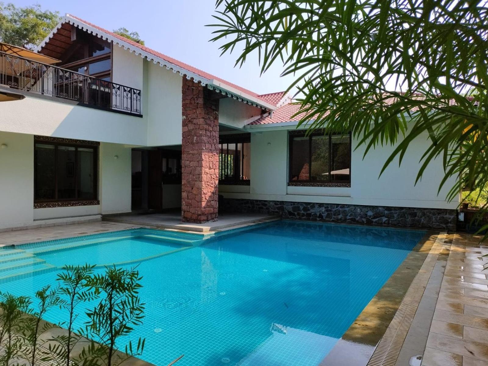 Willa Casa Blanca 3Bhk W/Pool Near Mandwa, Alibaug Alībāg Zewnętrze zdjęcie